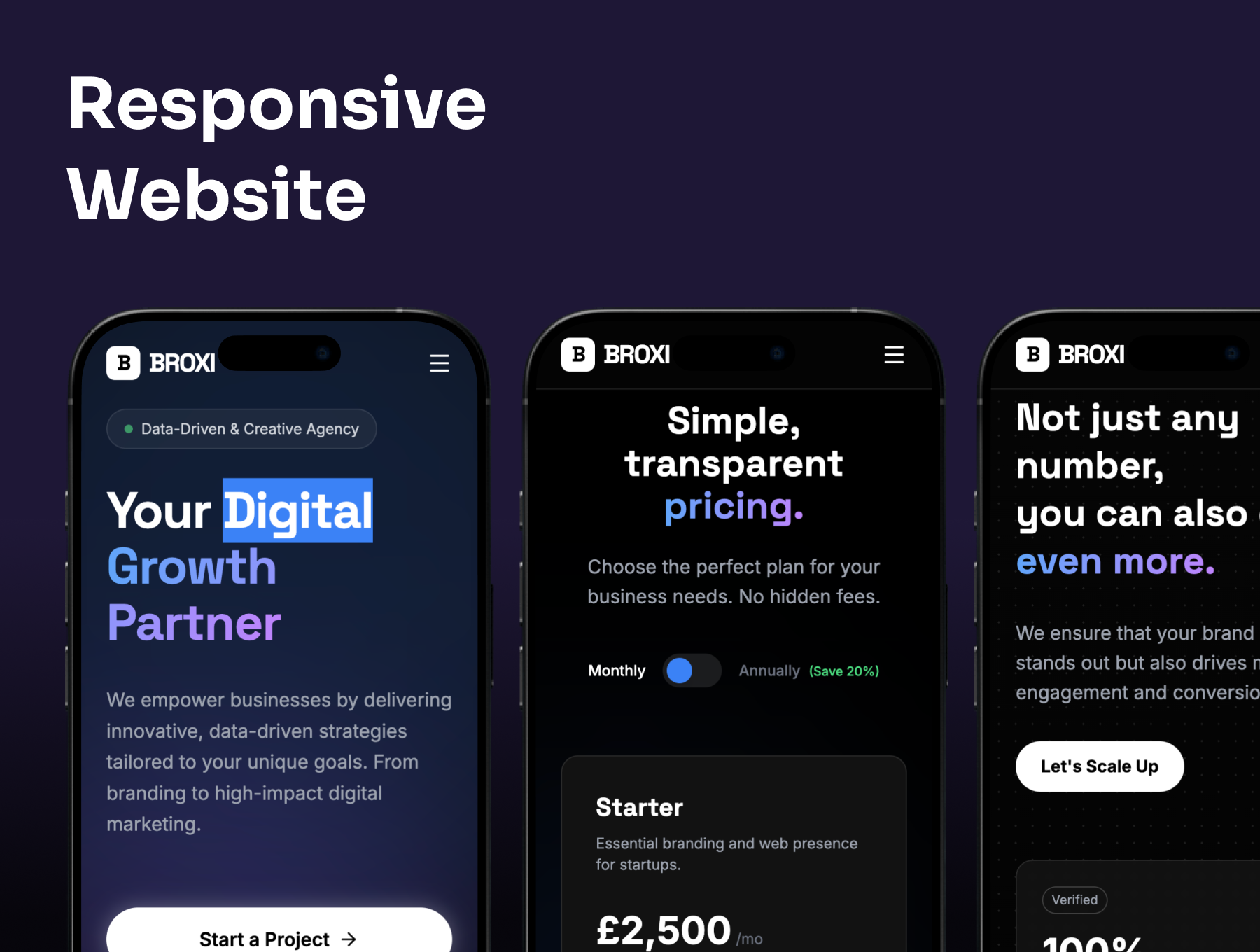 BROXI - Digital Creative Agency Website - Image 3