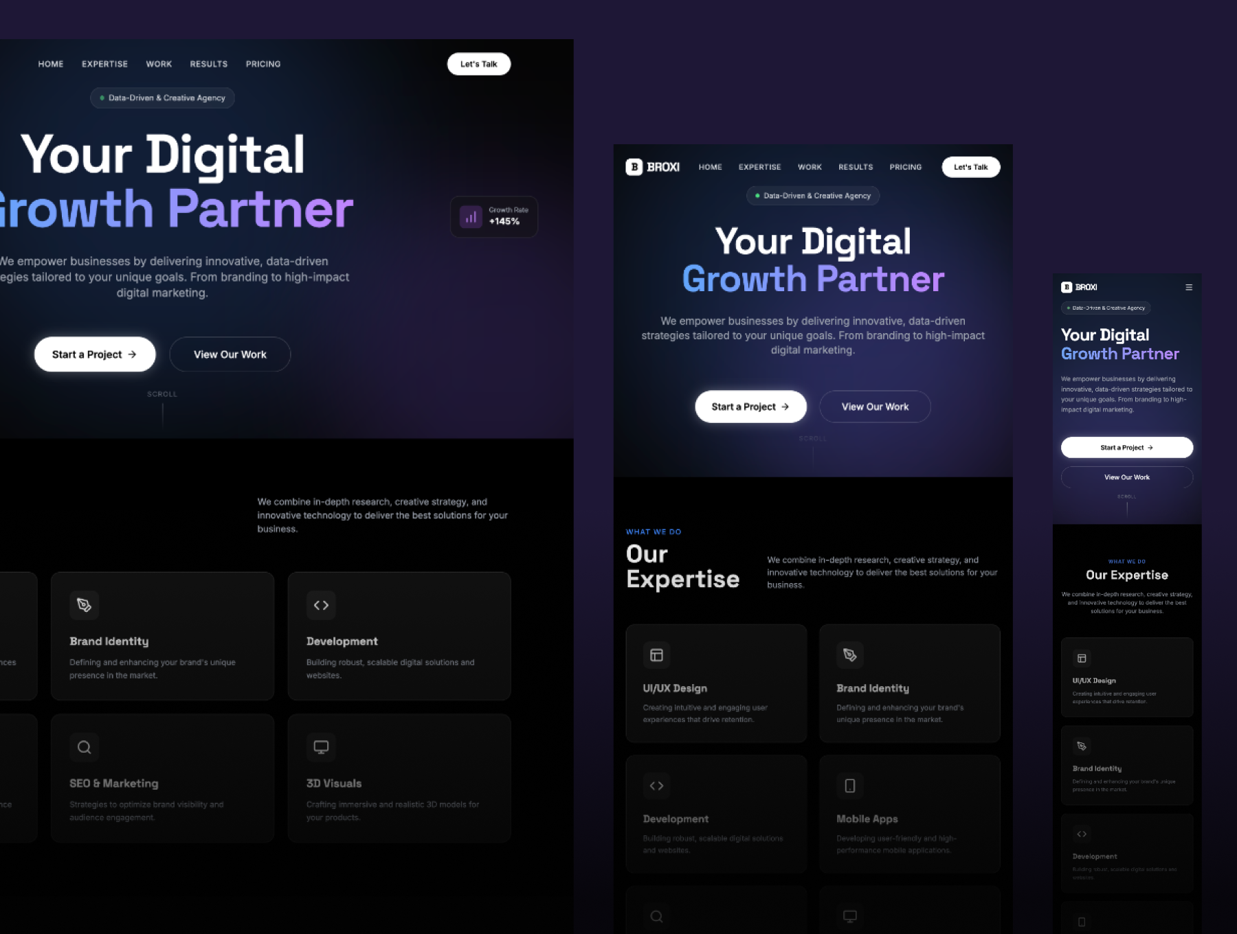 BROXI - Digital Creative Agency Website - Image 4