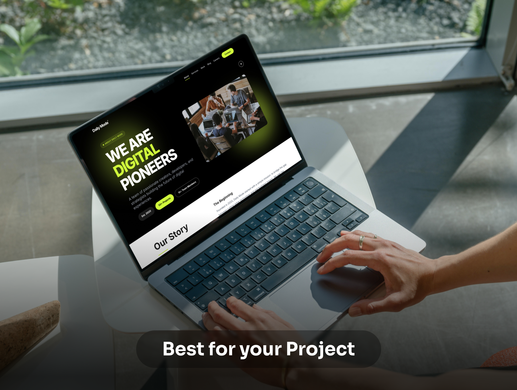 Daily Mode - Digital Creative Agency Website - Image 5