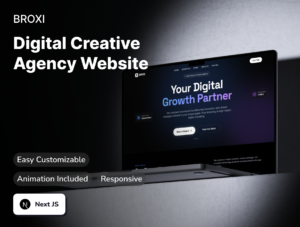 BROXI - Digital Creative Agency Website