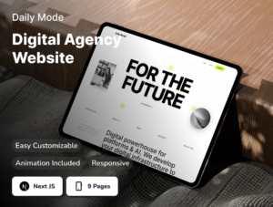 Daily Mode - Digital Creative Agency Website