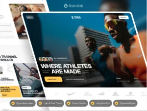 ATHLO: Your Sport & Fitness Website Template