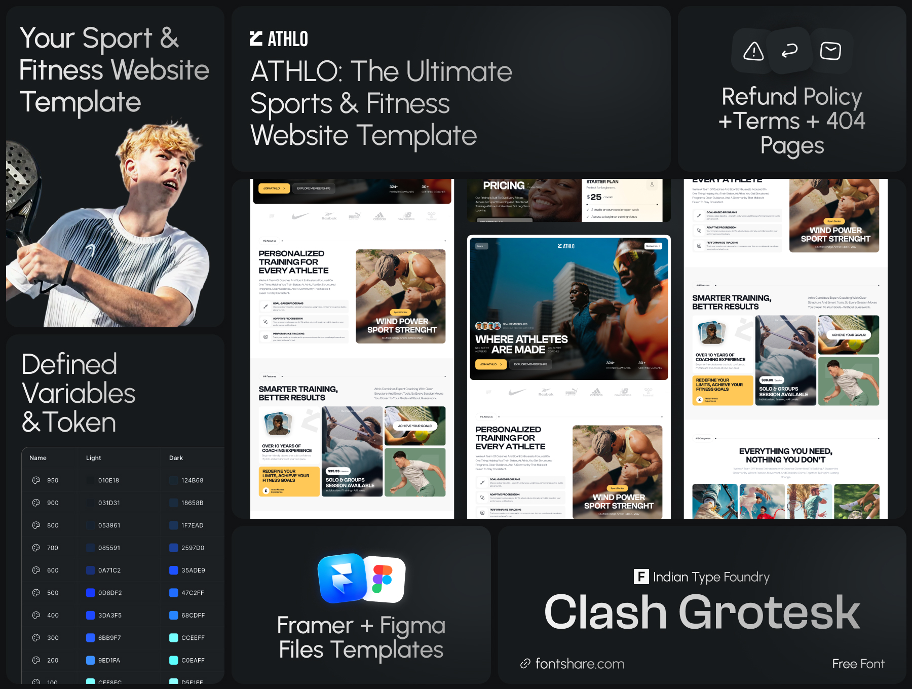 ATHLO: Your Sport & Fitness Website Template - Image 2