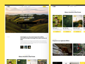 CABI - Travel Agency Framer Template